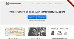 Desktop Screenshot of infrastructurecoders.com